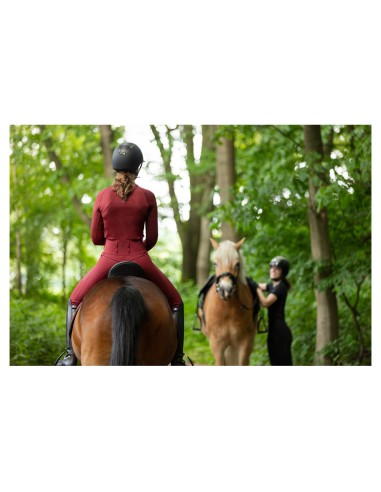 BR CLX long-sleeve zip-up shirt dames