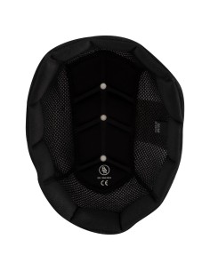 BR Helmet Lining Zeta - Black 2