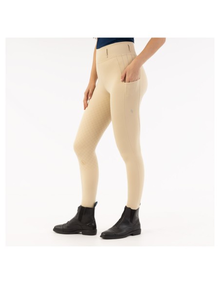BR Riding Tights Kelly Ladies Silicone Seat