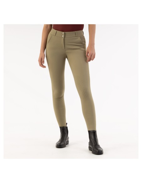 BR Reithose Kelsey Damen Silikon-Kniebesatz