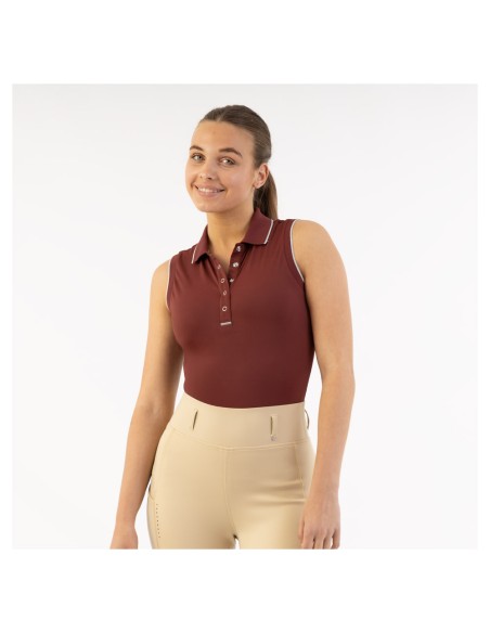 BR Ärmelloses Poloshirt Kiki Damen