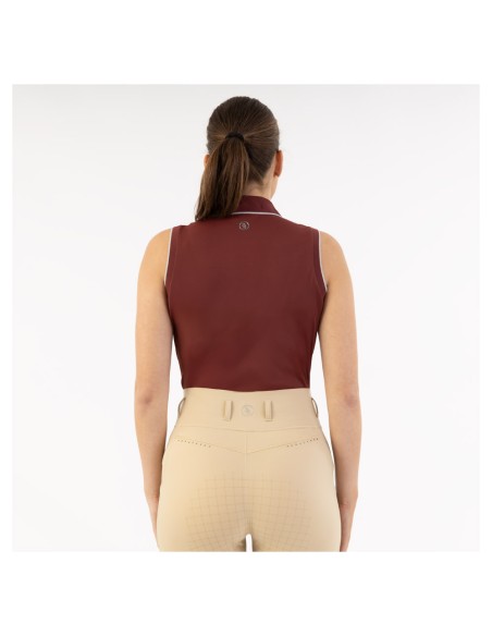 BR mouwloos poloshirt Kiki dames
