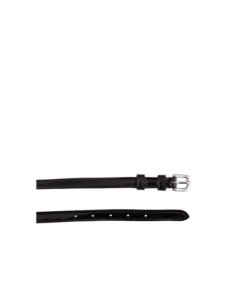 BR Patent Leather Spur Straps 12 mm