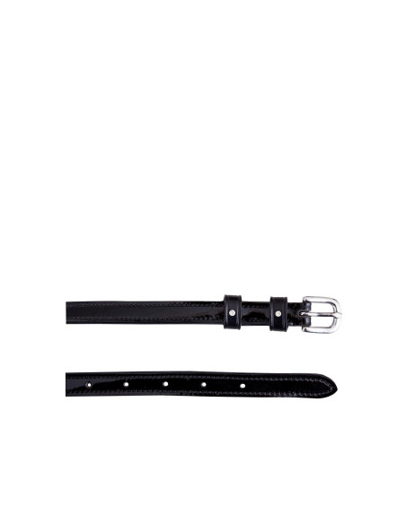 Lanières déperons en cuir verni BR 12 mm