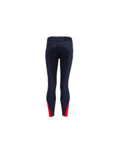 BR Riding Breeches Mika Children Microfiber Seat with Silicone Knee Patches 2