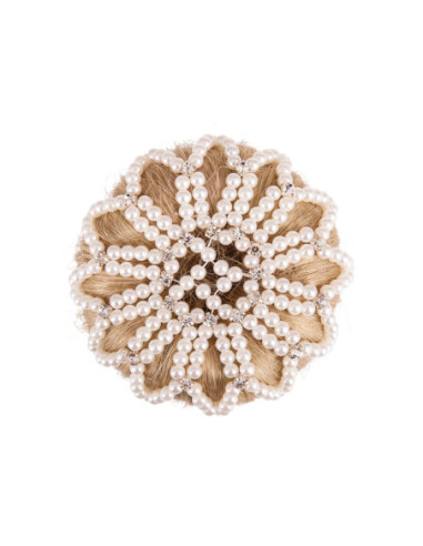 BR Bun Net Pearl Diamond