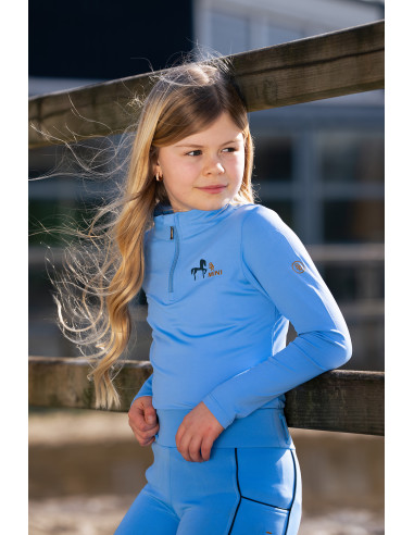 BR Mini Horse zip-up shirt longsleeve